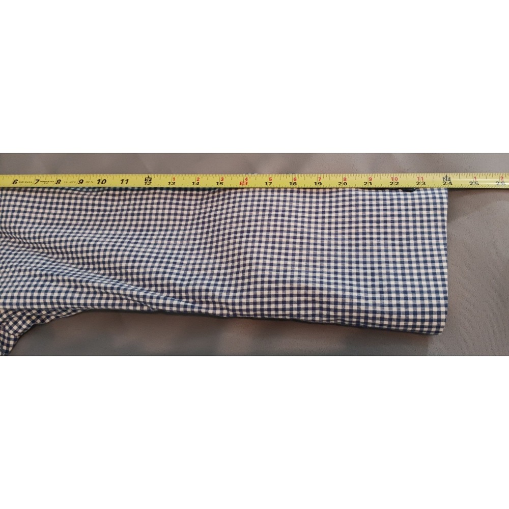 Tommy Hilfiger Blue Gingham Checkered Mens Sports Coat 44R Blazer Preppy Jacket - Picture 4 of 12